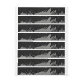 Penseelstreek 2 adreslabel wikkel (Vel)