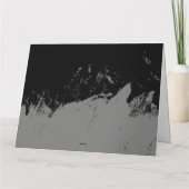 Penseelstreek 2 bedankkaart (Achterkant)