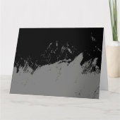 Penseelstreek 2 bedankkaart (Voorkant)