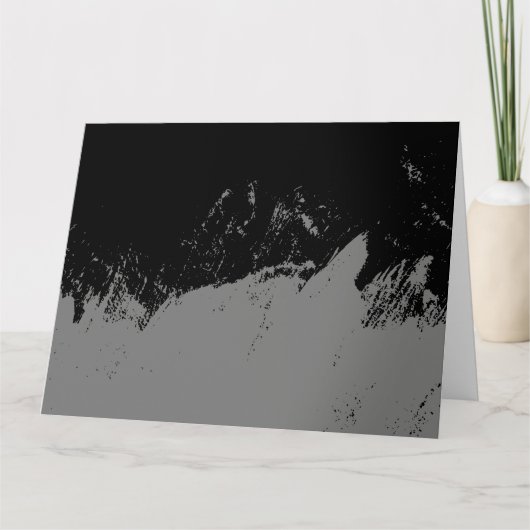 Penseelstreek 2 bedankkaart (Voorkant)