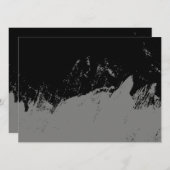 Penseelstreek 2 feestdagenkaart (Voorkant / Achterkant)