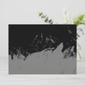 Penseelstreek 2 feestdagenkaart (Staand voorkant)