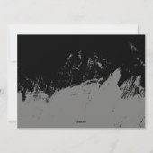 Penseelstreek 2 feestdagenkaart (Achterkant)