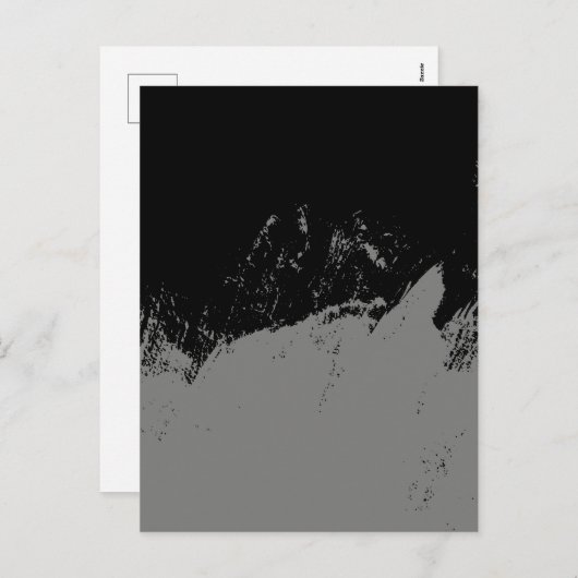 Penseelstreek 2 feestdagenkaart (Voorkant / Achterkant)