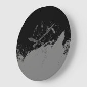 Penseelstreek 2 grote klok (Hoek)