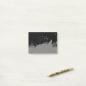 Penseelstreek 2 post-it® notes (Op bureau)