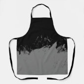 Penseelstreek 2 schort (Voorkant)