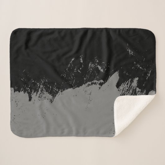 Penseelstreek 2 sherpa deken (Voorkant (horizontaal))