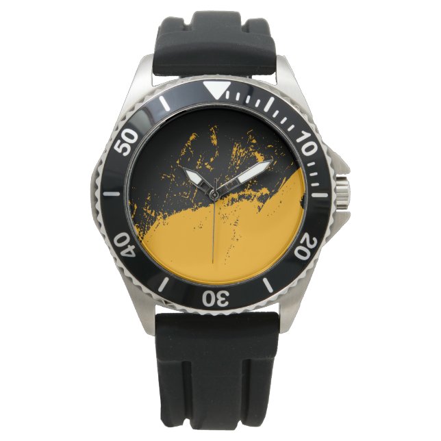 Penseelstreek 3 horloge (Voorkant)