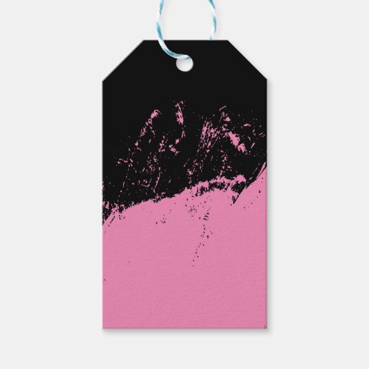 Penseelstreek 4 cadeaulabel (Voorkant)