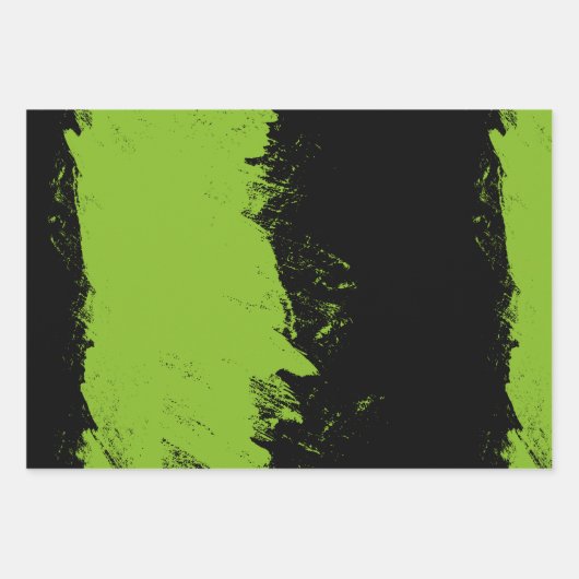 Penseelstreek 5 inpakpapier vel (Voorkant)