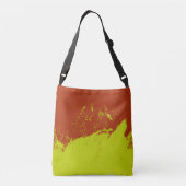 Penseelstreek 6 crossbody tas (Achterkant)