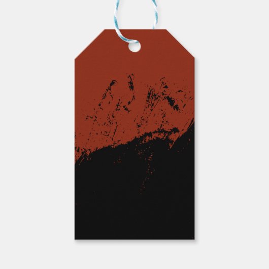 Penseelstreek 7 cadeaulabel (Voorkant)