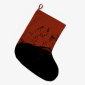 Penseelstreek 7 grote kerstsok (Voorkant (Hangend))