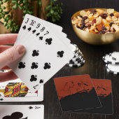 Penseelstreek 7 pokerkaarten (Insitu)
