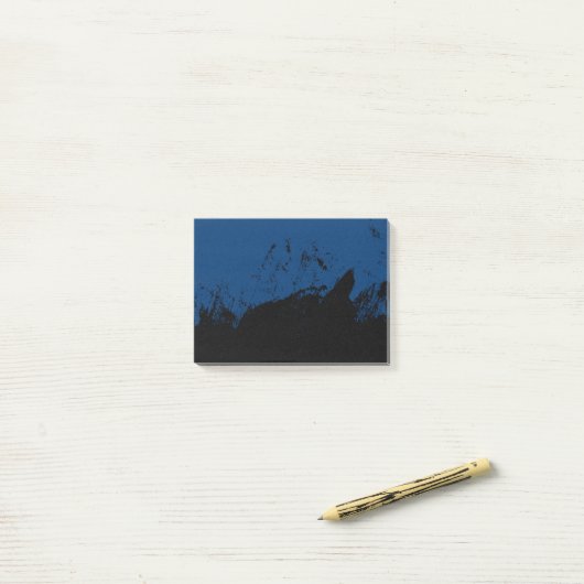 penseelstreek 8 post-it® notes (Op bureau)