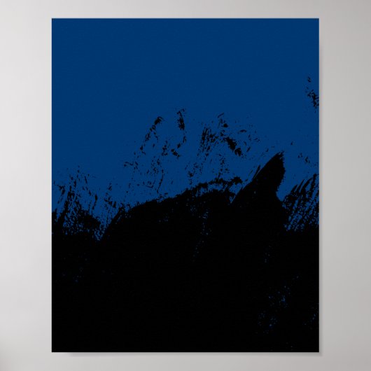 penseelstreek 8 poster (Voorkant)