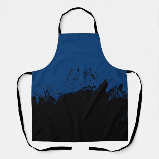 penseelstreek 8 schort (Voorkant)