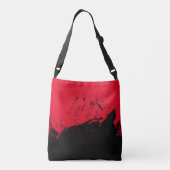 penseelstreek 9 crossbody tas (Achterkant)