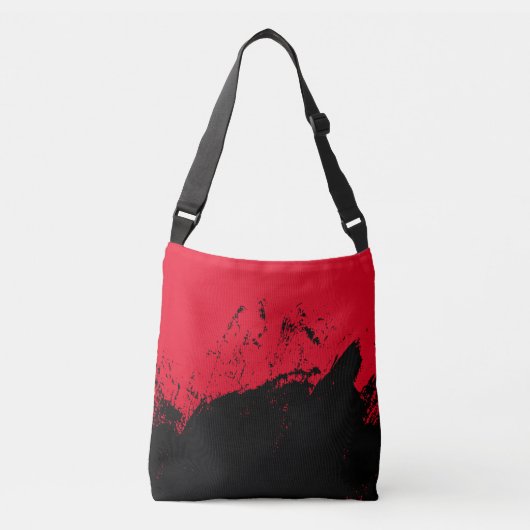 penseelstreek 9 crossbody tas (Voorkant)