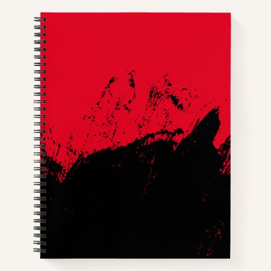penseelstreek 9 notitieboek (Voorkant)