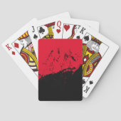 penseelstreek 9 pokerkaarten (Achterkant)