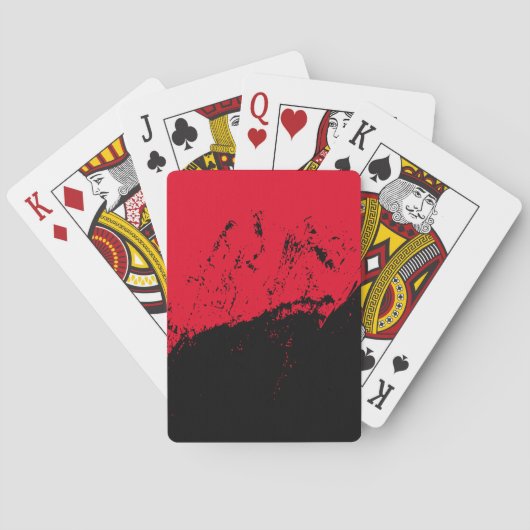 penseelstreek 9 pokerkaarten (Achterkant)