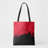 Penseelstreek 9 tote bag (Voorkant)