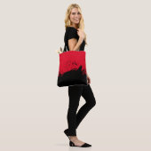 Penseelstreek 9 tote bag (Op model)