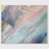 Penseelstreek Abstract Cadeaupapier (Vlak)