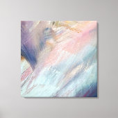 Penseelstreek Abstract Canvas Afdruk (Voorkant)
