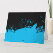 penseelstreek bedankkaart (Achterkant)