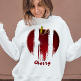 Penseelstreek "Cherry" Fruit T-shirt