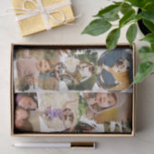 Penseelstreek Frames Foto Collage 12 Foto's Tissuepapier (Geschenk)