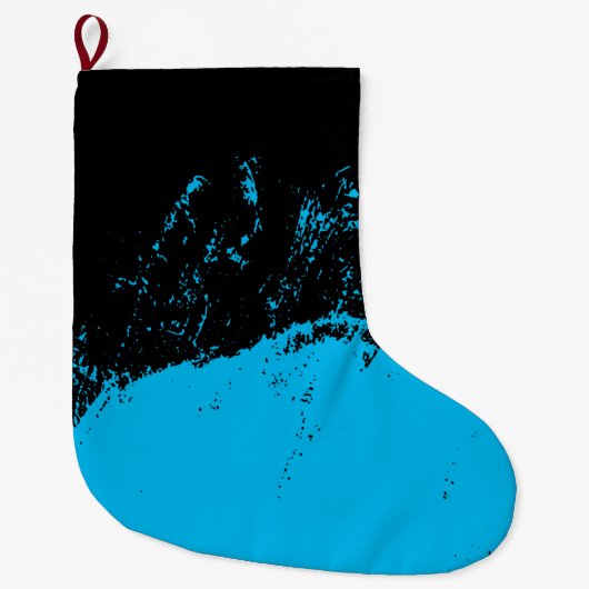 penseelstreek grote kerstsok (Voorkant)