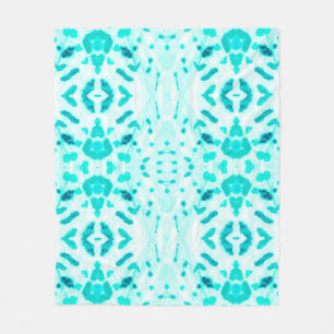 Penseelstreek naadloze achtergrond. Abstracte zige Fleece Deken