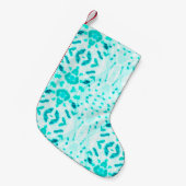 Penseelstreek naadloze achtergrond. Abstracte zige Kleine Kerstsok (Voorkant (Hangend))