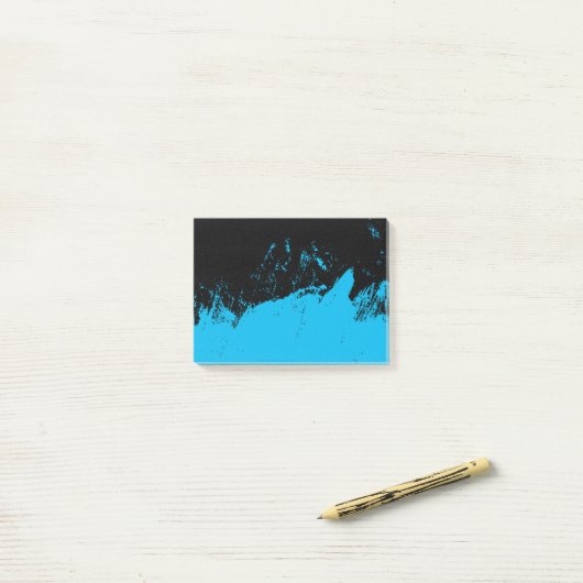 penseelstreek post-it® notes (Op bureau)
