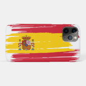 Penseelstreek Spanje vlag Case-Mate iPhone Case (Achterkant (horizontaal))