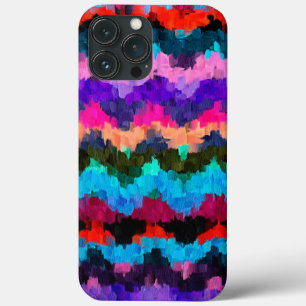 Penseelstreek verfkleuren plakbord Case-Mate iPhone case