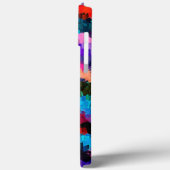Penseelstreek verfkleuren plakbord Case-Mate iPhone case (Achterkant / Links)