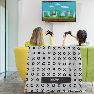 Penseelstreek XOXO Fleece Deken