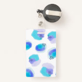 penseelstreekbadge voor waterverf badge (Achterkant met intrekbare)