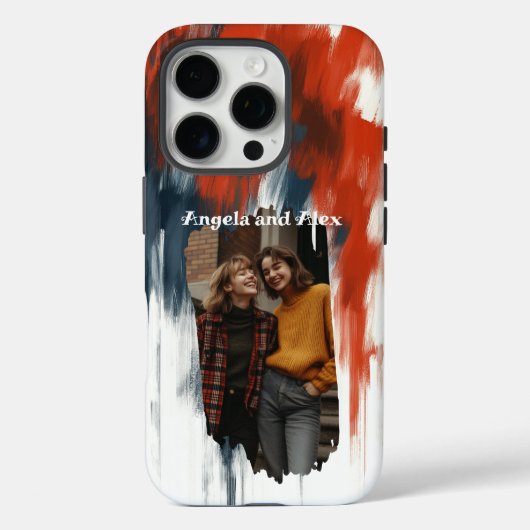 Penseelstreekfoto Case-Mate iPhone Case (Achterkant)