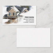 Penseelstreekkleur Visitekaartje (Voorkant / Achterkant)