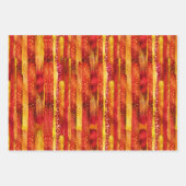 Penseelstreken en confetti inpakpapier vel (Voorkant 3)