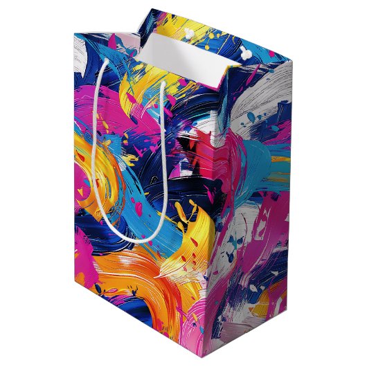 penseelstreken medium cadeauzakje (Achterkant Gekanteld)