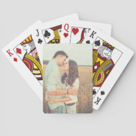 Penseelstreken overleggen Aangepaste foto schilder Pokerkaarten