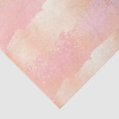 Penseelstreken Roos goud & roze Tissuepapier (Detail)