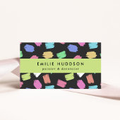 penseelstreken, schilder, schilderij, decorator visitekaartje